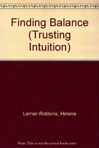 Book Finding Balance (trusting Intuition) free