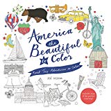 Book America the Beautiful to Color: Road Trip Adventures to Color free