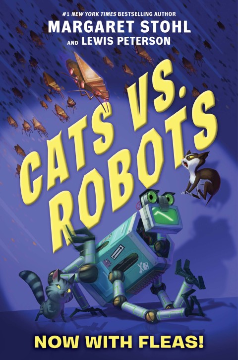 Book Cats vs. Robots #2: Now with Fleas! free