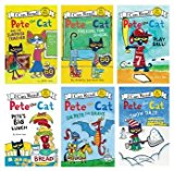 Book I Can Read Pete the Cat Beginning Reading Six Book Set : Pete the Cat Play Ball, Big Lunch, Sir Pete the Brave, The Surprise Teacher, Snow Daze, Too Cool for School free