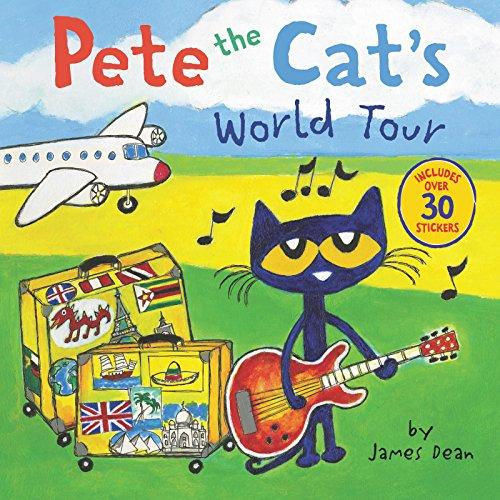 Book Pete the Cat's World Tour: Includes Over 30 Stickers! free