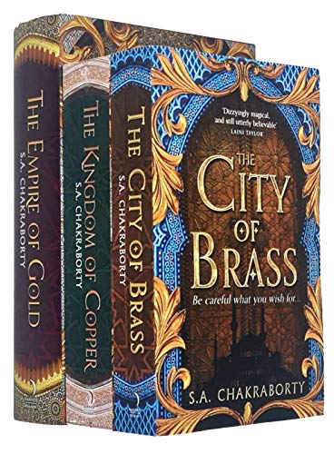 Book Daevabad Trilogy Series 3 Books Collection Set By S. A. Chakraborty (The City of Brass, The Kingdom of Copper, [Hardcover] The Empire of Gold) free