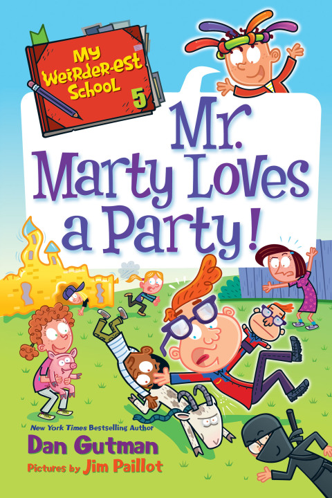 Book My Weirder-est School #5: Mr. Marty Loves a Party! free