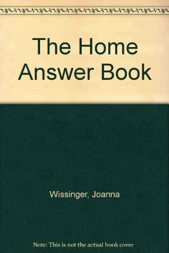 Book The Home Answer Book free