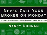 Book Never Call Your Broker on Monday free