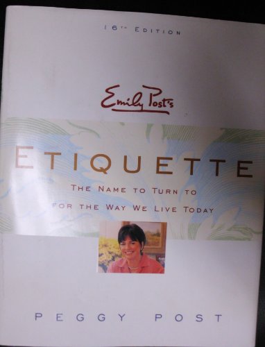 Book Emily Post's Etiquette free
