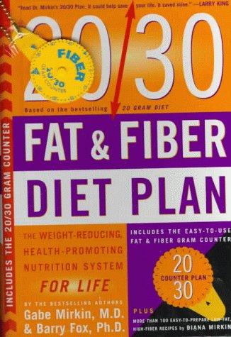 Book 20/30 Fat & Fiber Diet Plan free