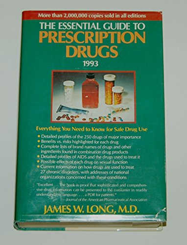 Book Essential Guide to Prescription Drugs, 1993 free
