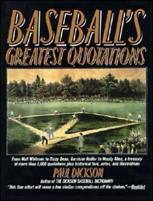 Book Baseball's Greatest Quotations free