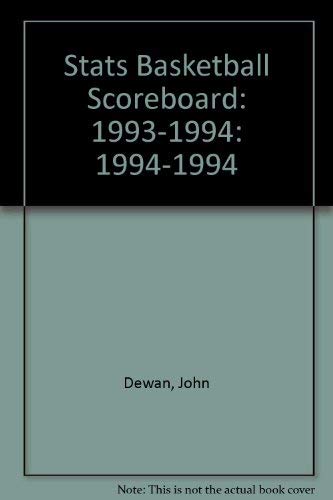 Book Stats Basketball Scoreboard, 1993-94 free