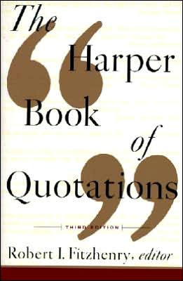 Book The Harper Book of Quotations 3rd Edition free