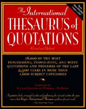 Book The International Thesaurus of Quotations: Revised Editon free