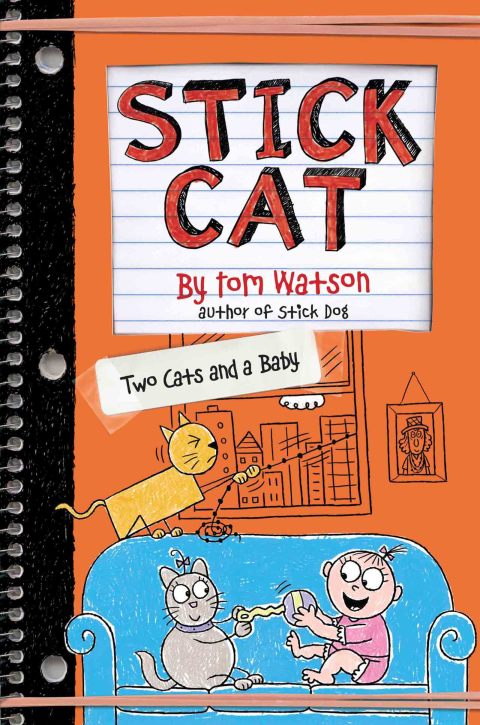 Book Stick Cat: Two Cats and a Baby free