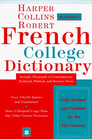 Book Harper Collins Robert French College Dictionary, 2nd Revised And Updated free