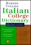 Book Harper Collins Italian College Dictionary free