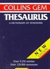 Book Collins Gem Thesaurus (Collins Gems) free
