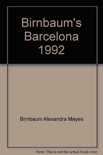 Book Birnbaum's Barcelona 1992 free