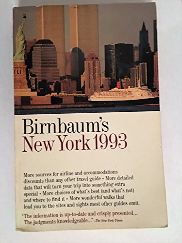 Book Birnbaum's New York 1993 free