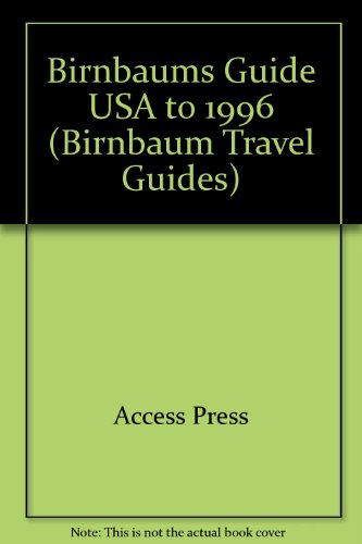 Book Birnbaum's United States, 1996 (Birnbaum Travel Guides) free