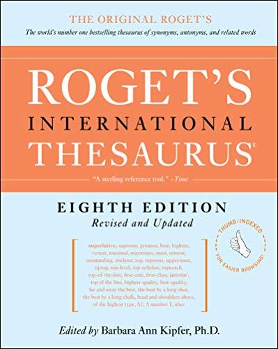 Book Roget's International Thesaurus, 8th Edition [thumb indexed] free