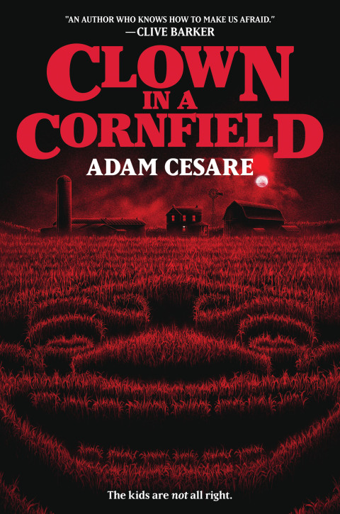 Book Clown in a Cornfield free