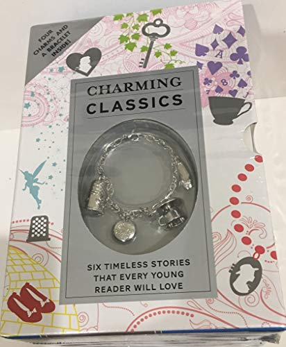 Book Charming Classics 6 Books Collection: Alice In Wonderland, The Wizard of Oz, A Little Princess, The Secret Garden, & Anne of Green Gables, (Includes one Bracelet with four Charms) free