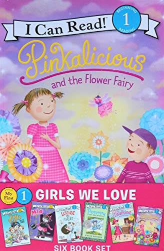 Book I Can Read Six Book Set. Pinkalicious, Louise, Mia, Jojo. "Girls We Love" My First Shared Reading and Level 1 Mix free