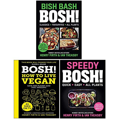 Book Henry Firth & Ian Theasby 4 Books Collection Set (Speedy BOSH!, BOSH!: Simple recipes, BISH BASH BOSH! & BOSH! Healthy Vegan) free