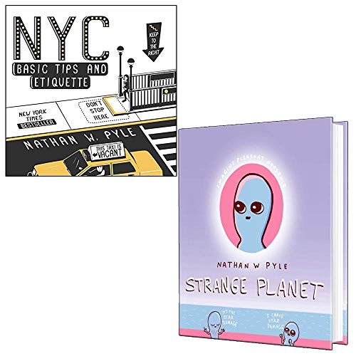 Book NYC Basic Tips and Etiquette & Strange Planet By Nathan W. Pyle 2 Books Collection Set free