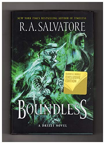 Book Boundless: A Drzzt Novel. B&N Exclusive Edition with Grandmaster Kane Short Story free