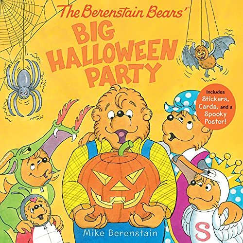 Book The Berenstain Bears’ Big Halloween Party: Includes Stickers, Cards, and a Spooky Poster! free