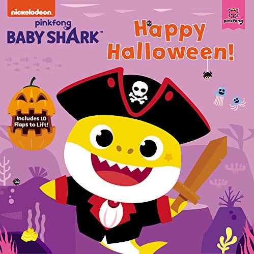 Book Baby Shark: Happy Halloween!: Includes 10 Flaps to Lift! free