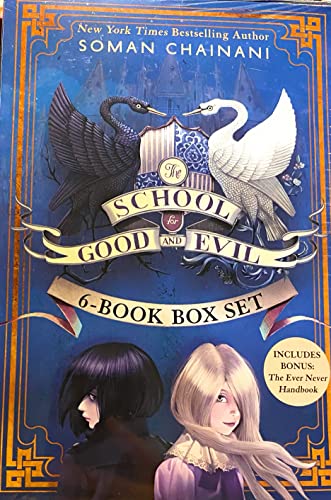 Book The School for Good and Evil 6-book box set. Books 1-6. Includes Bonus: The Ever Never Handbook. free