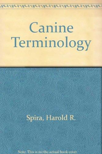 Book Canine Terminology free