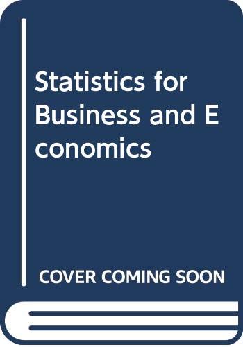 Book Statistics for Business and Economics free