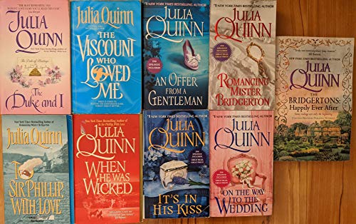 Book Bridgerton Family Series Collection 1-9 Books Set by Julia Quinn free