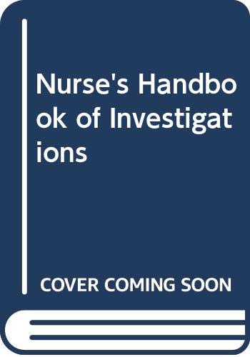 Book Nurses Handbk of Invest free