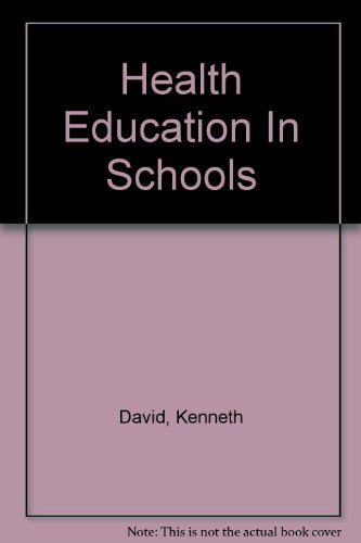 Book Health Education In Schools free