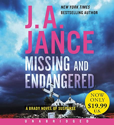 Book Missing and Endangered Low Price CD: A Brady Novel of Suspense free