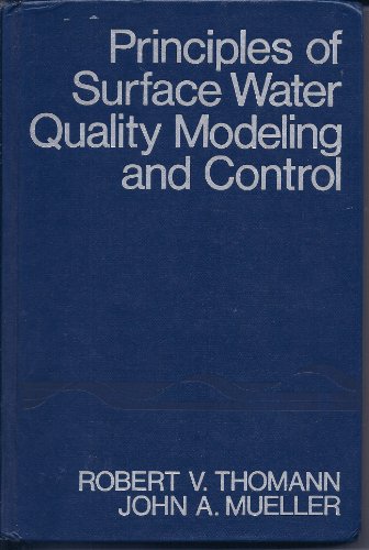 Book Principles of Surface Water Quality Modeling and Control free