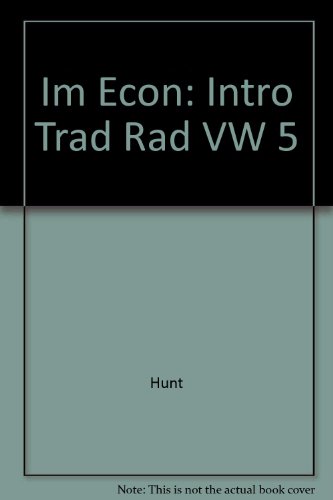 Book Im Econ: Intro Trad Rad Vw 5 free