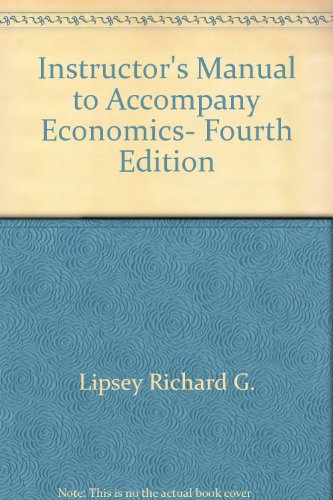 Book Instructor's Manual to Accompany Economics, Fourth Edition free