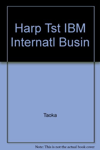 Book Harp Tst Ibm Internatl Busin free