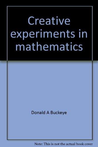 Book Creative Experiments In Mathematics free
