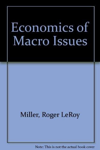 Book The Economics Of Macro Issues free