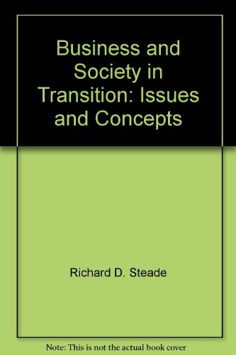Book Business And Society In Transition: Issues And Concepts free