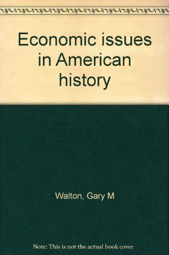Book Economic issues in American history free