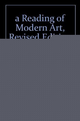 Book A Reading Of Modern Art. free