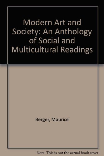Book Modern Art And Society: An Anthology Of Social And Multicultural Readings free