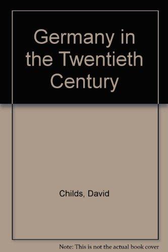Book Germany In The 20th Century free